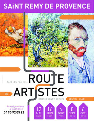 route des artistes Saint Rmy de Provence 4 aot